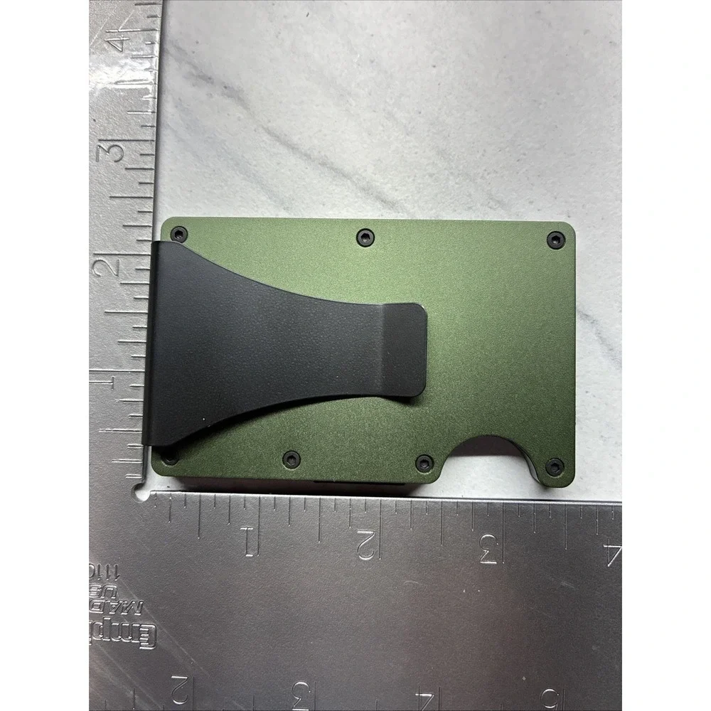 Metal Slim Heckler And Kock HK Logo RFID Blocking Wallet